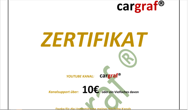 cargraf ® - Support 10€